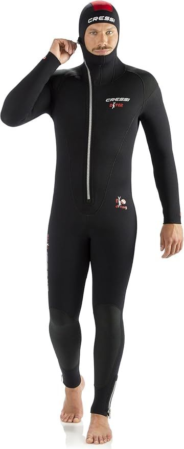 Cressi Diver All-in-One - Einteiliger Ultrastretch Neoprenanzug zum Tauchen
