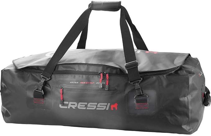 Cressi Gorilla Pro große wasserdichte Tauchtasche, ideal für lange Flossen und sperrige Ausrüstung, Schutz vor Wasser