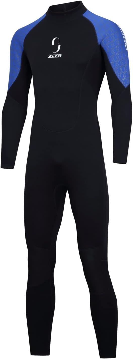 Herren Damen 3mm Neoprenanzug,Ganzkörper-Tauchanzüge mit Reißverschluss hinten,Neoprenanzüge zum Tauchen,SchnorchelnSurfen,Schwimmen