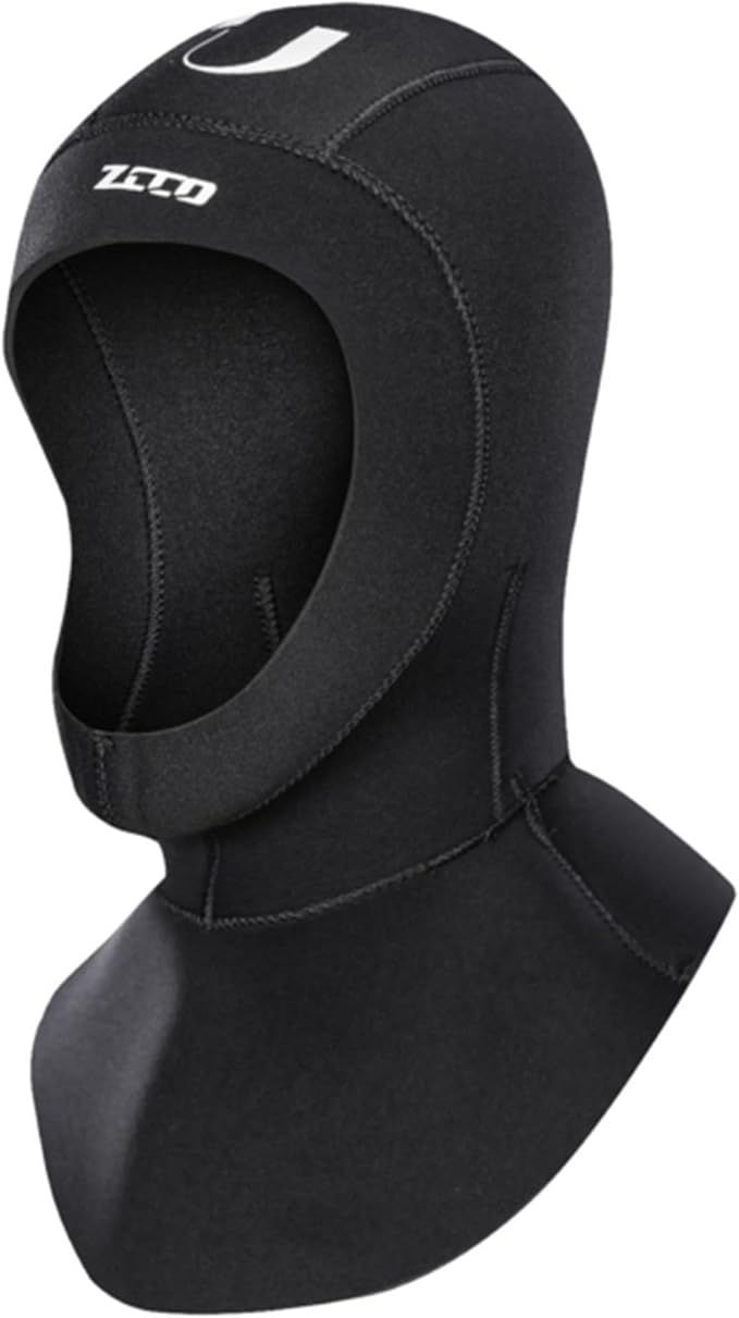 ZCCO Scuba Diving Hood 3mm/5mm Neopren Neoprenanzug Haube Langlebige Dehnbare Tauchkappe, Surfing Thermal Hood zum Schnorcheln Kajakfahren Segeln Kanufahren